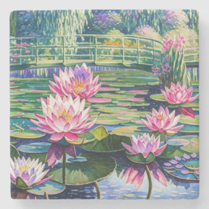 Waterlily Pond Stenunderlägg