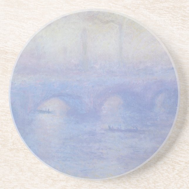 Waterloo Bridge, dimmaeffekt av Claude Monet Underlägg (Framsidan)