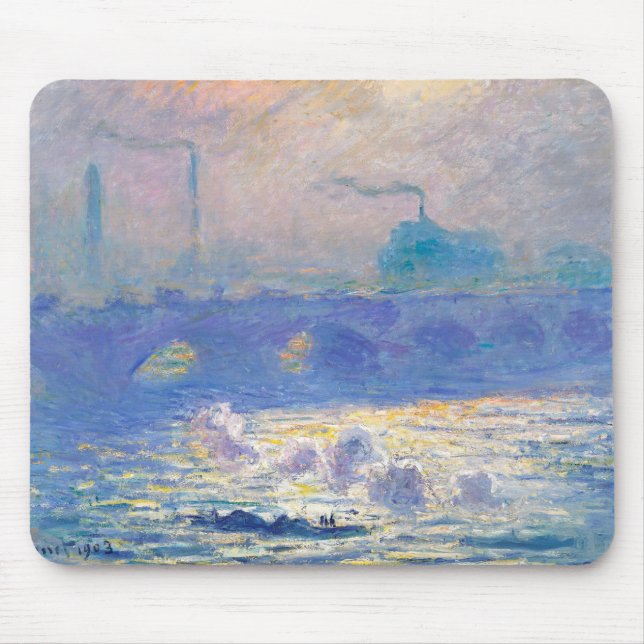 Waterloo Bridge (London), Monet Musmatta (Framsidan)