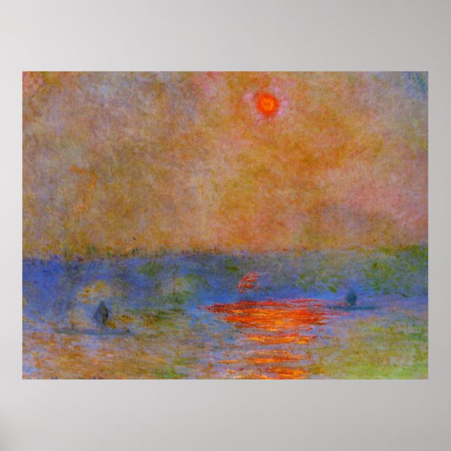 Waterloo Bridge, Sunlight in the Fog, Poster (Framsidan)