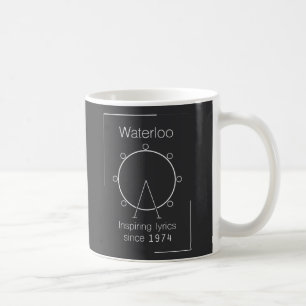 Waterloo grå färgmugg kaffemugg