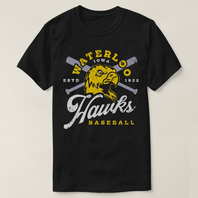 Waterloo Hawks T Shirt (Design framsida)