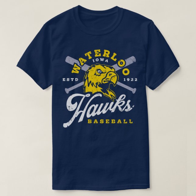 Waterloo Hawks T Shirt (Design framsida)