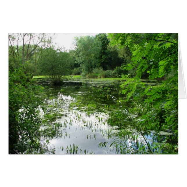 Watermead land parkerar hälsningskort (Framsidan Horizontal)