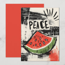 Watermelon Abstrakt Elegance Hues: ف ل س ط ي ن