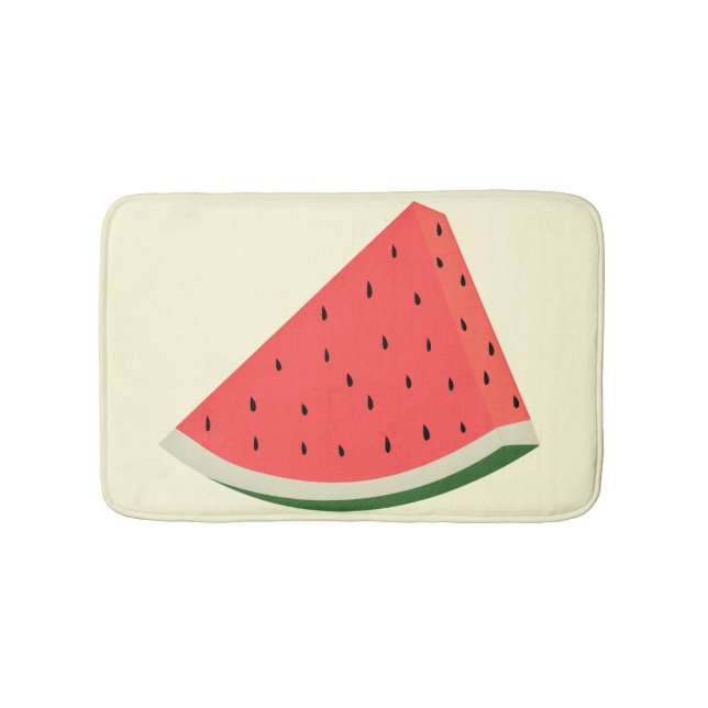 Watermelon Bath Mat - Anpassningsbar Färg Badrumsmatta (Framsidan)