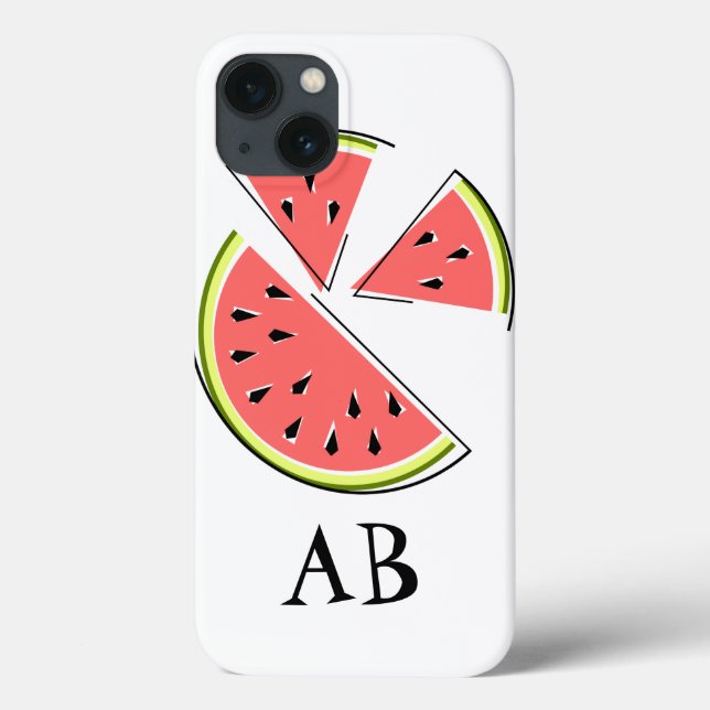Watermelon Biet 'Monogram' iPad Mini fodral (Baksida)