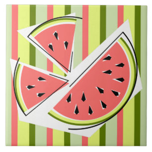 Watermelon Biet Rand Classic Kakelplatta