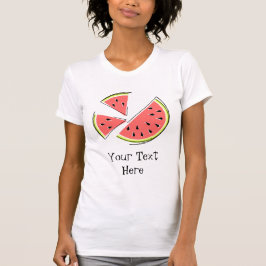 Watermelon Biet 'Text' dam t-shirt