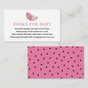Watermelon Bokar för Baby Tilläggskort