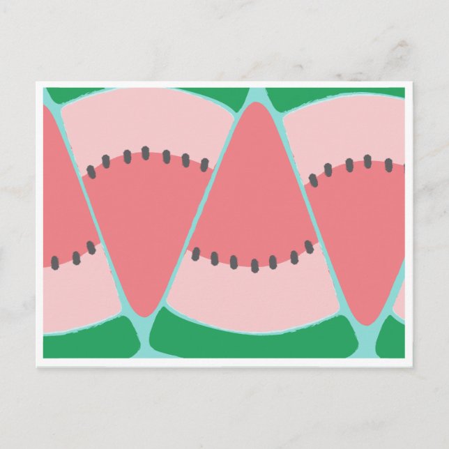 Watermelon Bonanza Vykort (Framsida)