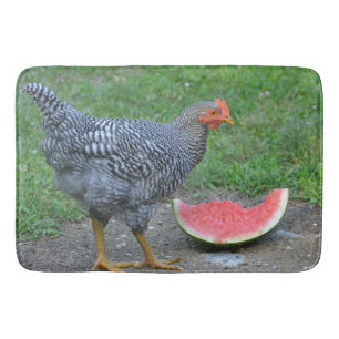 Watermelon Chicken Bath Mat Badrumsmatta