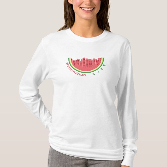Watermelon City T Shirt (Framsida)