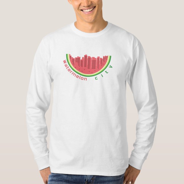 Watermelon City T Shirt (Framsida)