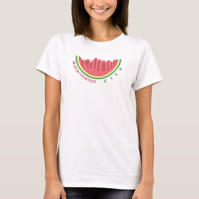Watermelon City T Shirt (Framsida)