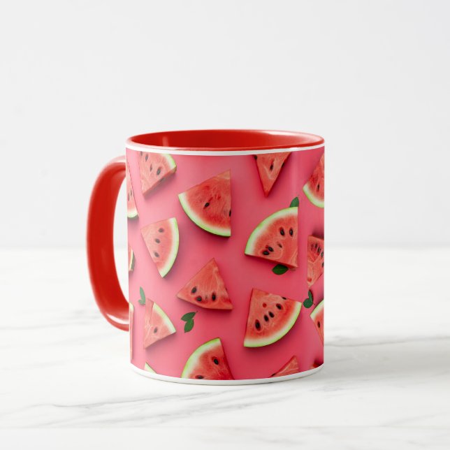 Watermelon Coffee Mug Vibrant Design Mugg (Framsida vänster)