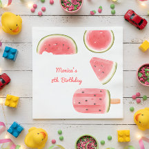Watermelon coola barns födelsedag