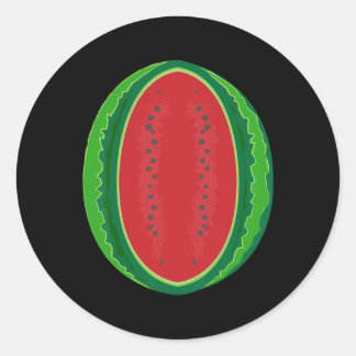 Watermelon Costume Halloween Melon Fruit for Vuxen Runt Klistermärke