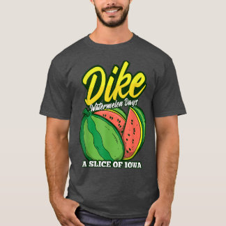 Watermelon Days Funny Summer Fruit Vegetarian T Shirt
