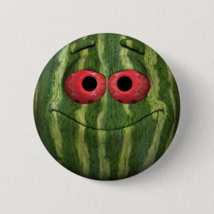 Watermelon Emoticon Knapp