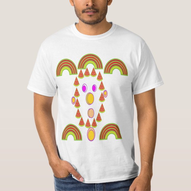 watermelon face t shirt (Framsida)