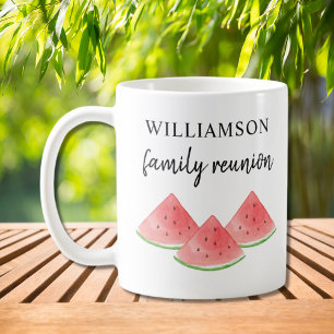 Watermelon Family Reunion Coffee Mugg