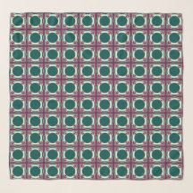 Watermelon Färg Geometric Mönster