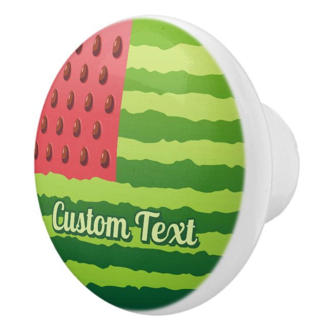 Watermelon Flagga Ceramic Knob Knopp (Höger)