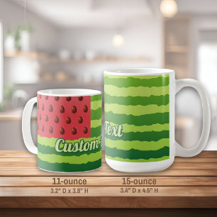 Watermelon Flagga Kaffemugg