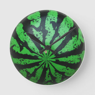 Watermelon Football / Scopebur Rund Klocka