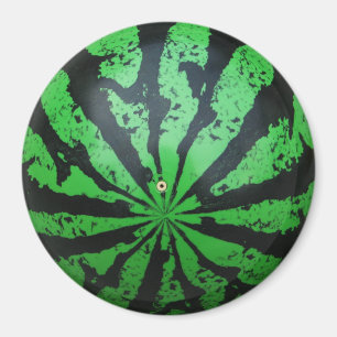 Watermelon Football/Soccer Ball Magnet