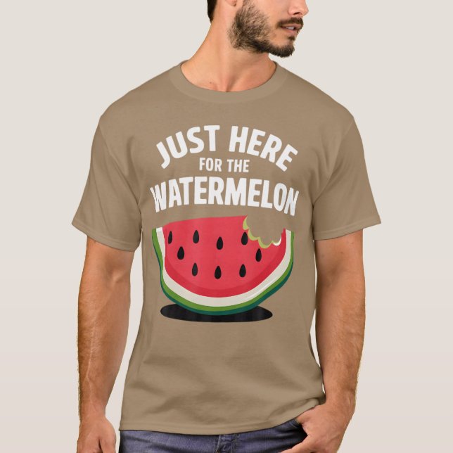 Watermelon For Fruit - style T Shirt (Framsida)