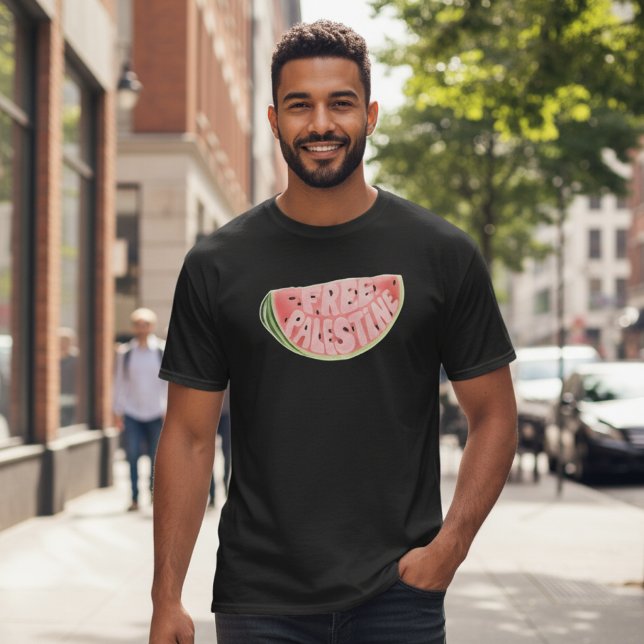 Watermelon Free Palestine T-Shirt (Skapare uppladdad)