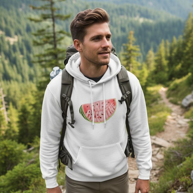 Watermelon Free Palestine T-Shirt Hoodie (Skapare uppladdad)