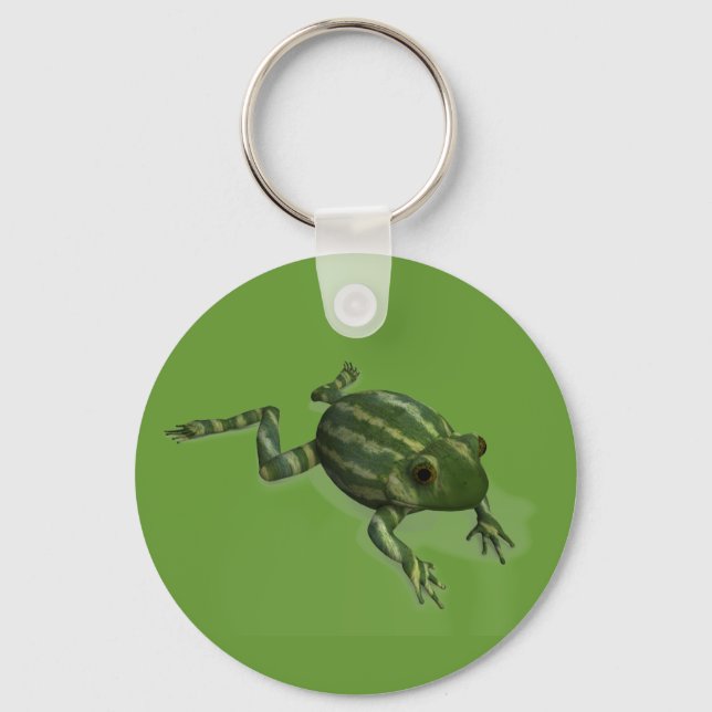 Watermelon Frog Nyckelring (Framsida)