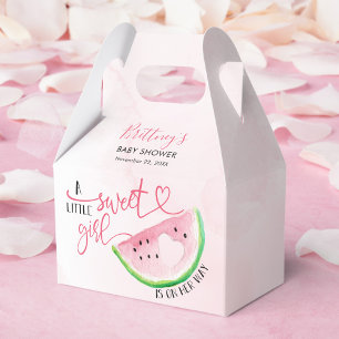 Watermelon Girl Rosa Baby Shower Presentaskar
