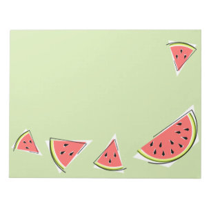 Watermelon Grönt Biet Anteckningsblock