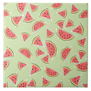 Watermelon Grönt Multi Kakelplatta