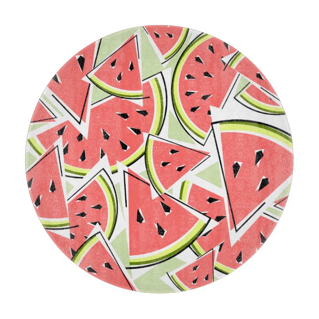 Watermelon Grönt-skärande runt (Framsidan)