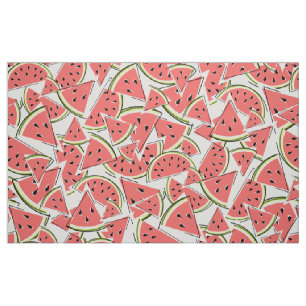 Watermelon-Grönten stor Tyg