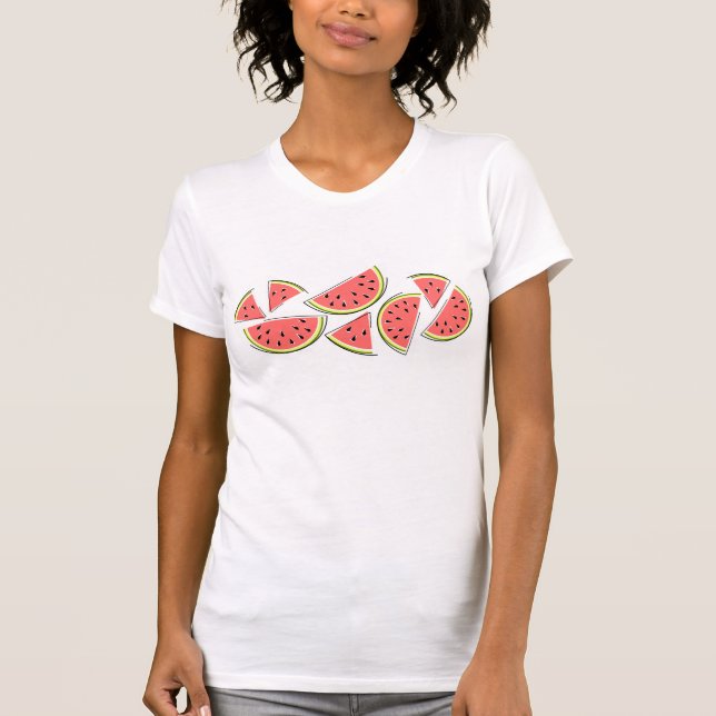 Watermelon Group dam t-shirt (Framsida)