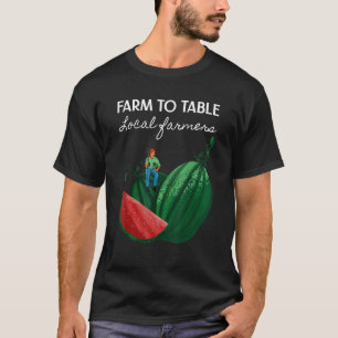 Watermelon Grow My own Vegetable Local Farmer T Shirt