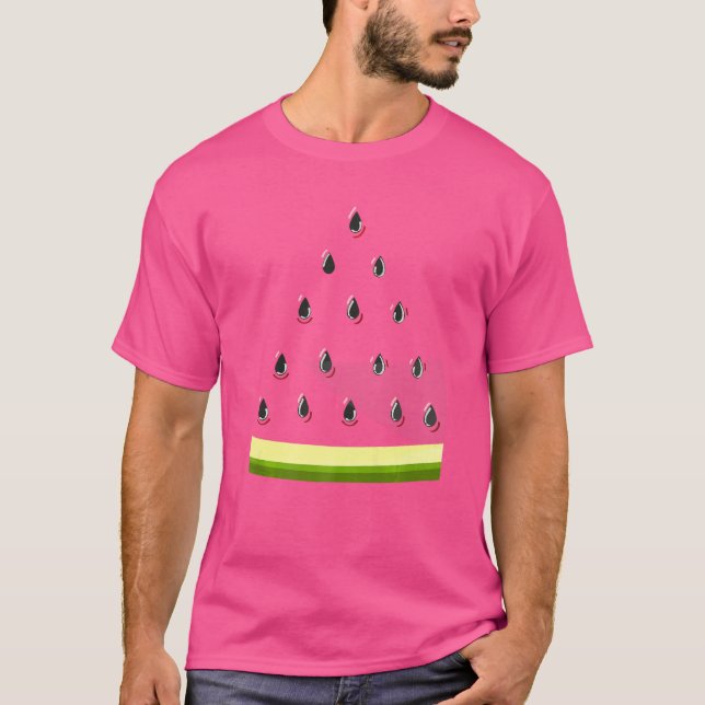 Watermelon Halloween Group Matching Costume Fruit T Shirt (Framsida)