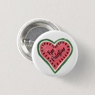 Watermelon Heart "Free Palestine" Knapp