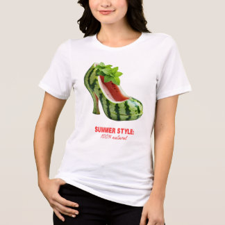 Watermelon High Heel - Juicy Summer Stil T Shirt