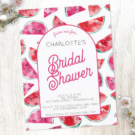 Watermelon Inbjudningskort för möhippan