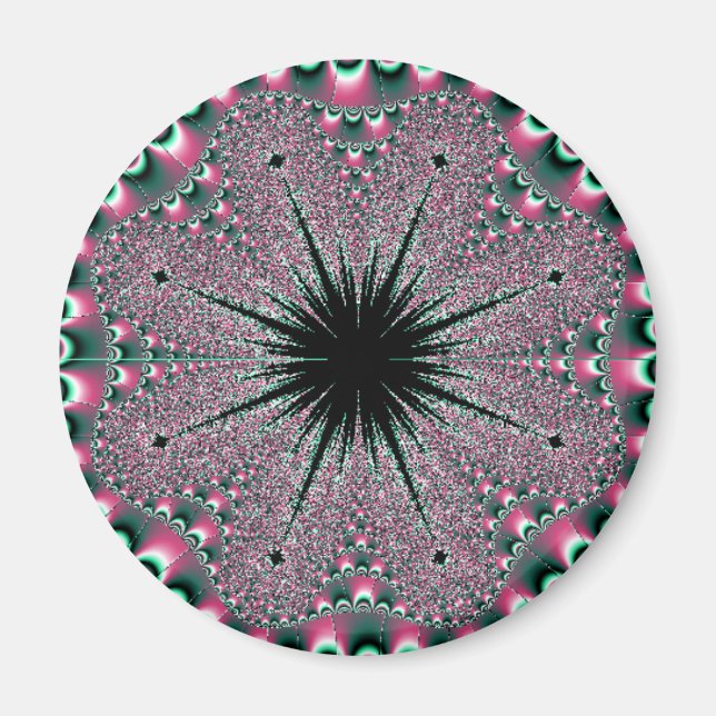 Watermelon Kaleidescope Magnet (Framsidan)