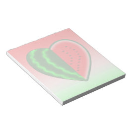 Watermelon Kärlek Anteckningsblock