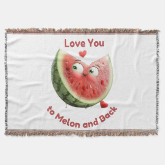 Watermelon Kärlek: Sweet & Juicy Heart Filt