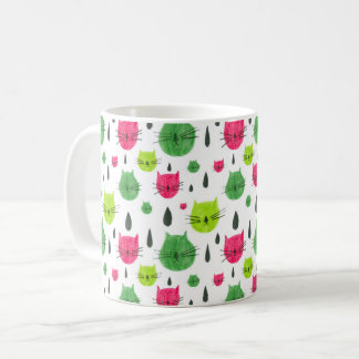 Watermelon kattunge kaffemugg